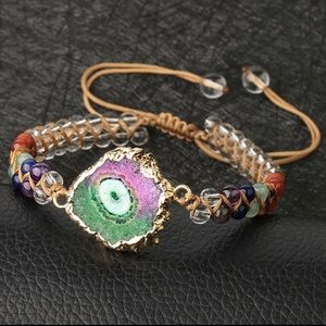 Agate natural crystal